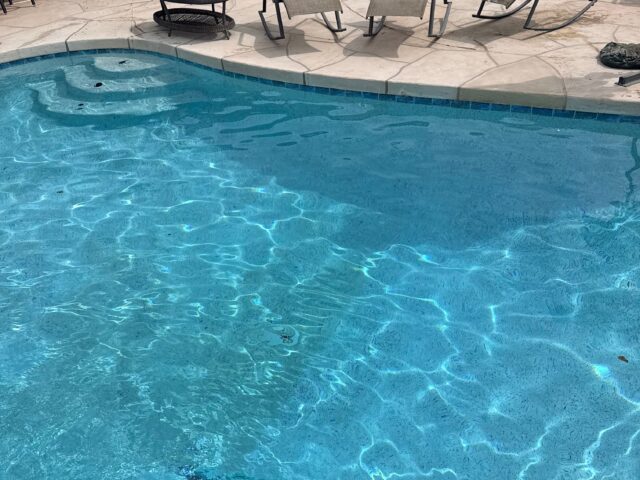 Pool during Premium weekly service in Picacho Village, Yuma, Arizona